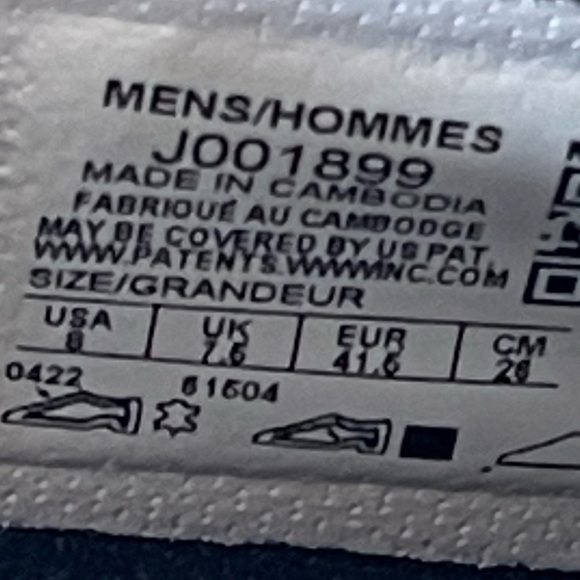 Merrell men's size 8 Jungle slip on shoes outdoor walking hiking casual EUC - Picture 5 of 15